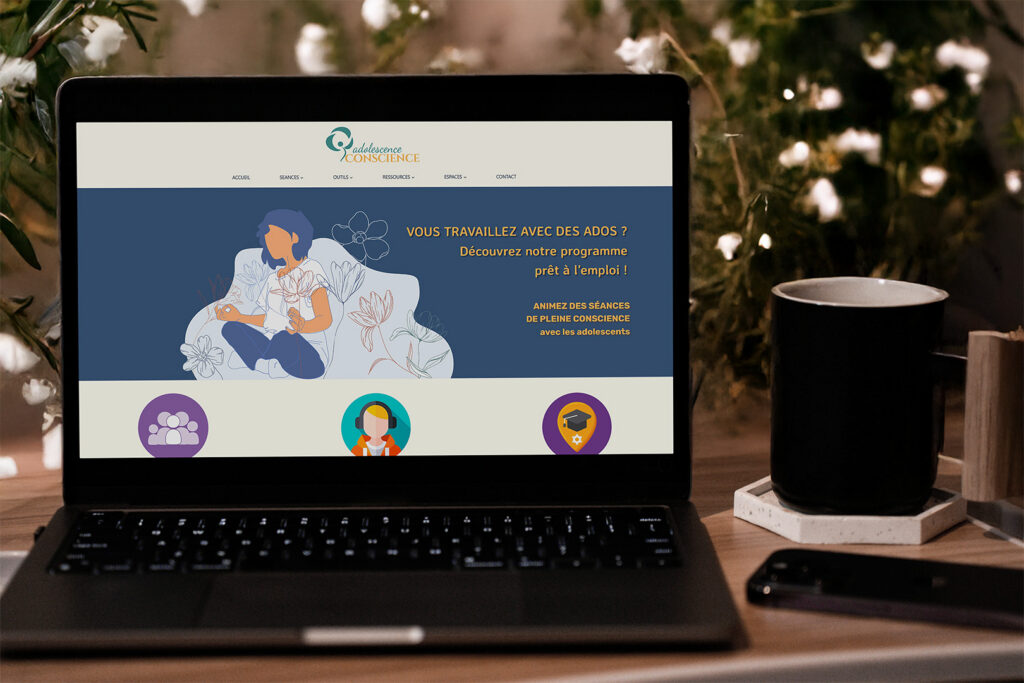 mockup site pleine conscience